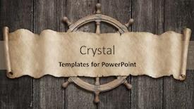  Presentation with old scroll - Presentation consisting of old-pirates-map-scroll background and a coral colored foreground