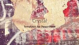  Presentation with posters - Cool new PPT theme with old posters grunge textures and backgrounds backdrop and a lemonade colored foreground