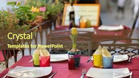  Presentation with dining - Amazing slides having old restaurant - wolterra - outdoor dining nook backdrop and a tawny brown colored foreground