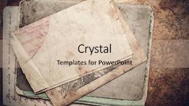  Presentation with vintage retro - PPT layouts featuring old retro background with text background and a soft green colored foreground