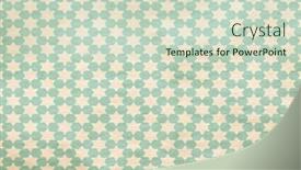  Presentation with old paper - Cool new presentation theme with pattern on grungy paper vintage backdrop and a soft green colored foreground
