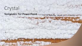  Presentation with blizzard - Audience pleasing PPT layouts consisting of old-rough-wooden-plank-background backdrop and a sky blue colored foreground