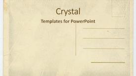  Presentation with postcard - Presentation theme enhanced with beautiful house modern style room with jacuzzi background and a light gray colored foreground