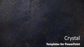  Presentation with sheet metal - Theme featuring old-rusty-metal-baking-sheet background and a dark gray colored foreground