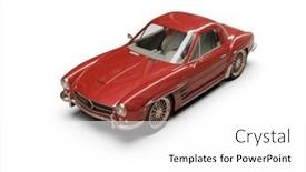  Presentation with school-sport - Slides consisting of old-school-vintage-classic-red and a white colored foreground