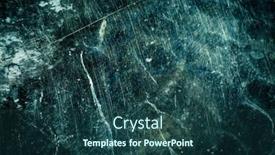  Presentation with metal - PPT layouts having old-scratched-grunge-metal-closeup background and a ocean colored foreground