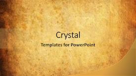  Presentation with vintage - Beautiful PPT theme featuring old letterwith leaves - vintage background backdrop and a yellow colored foreground