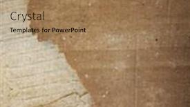  Presentation with old paper - Amazing theme having old-shabby-paper-textures-perfect backdrop and a coral colored foreground