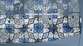  Presentation with ceramic tiles - Slides consisting of old-sicilian-style-ceramic-tiles background and a seafoam green colored foreground