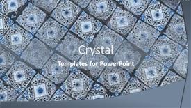  Presentation with ceramic tiles - PPT theme with old-sicilian-style-ceramic-tiles background and a seafoam green colored foreground