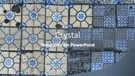  Presentation with ceramic tiles - Slide deck enhanced with old-sicilian-style-ceramic-tiles background and a gray colored foreground