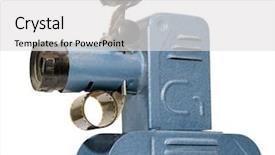  Presentation with projector - Cool new slides with old slide projector backdrop and a  colored foreground