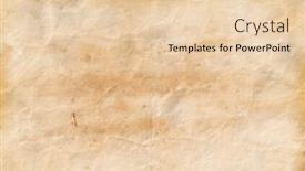  Presentation with manuscript - PPT theme enhanced with spotted paper template vintage manuscript background and a lemonade colored foreground