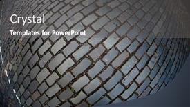 Presentation with pavement - Slides enhanced with old stone pavement distorted background and a gray colored foreground