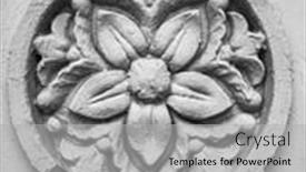  Presentation with classical pattern - Slide set consisting of old-stone-wall-with-vintage background and a light gray colored foreground