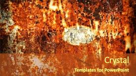  Presentation with old style - Slide deck featuring old-style-aged-rusty-vintage background and a crimson colored foreground