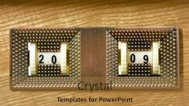  Presentation with old style - Colorful theme enhanced with old-style-counter backdrop and a coral colored foreground