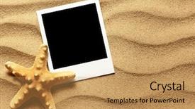  Presentation with apa style for care plan - Slide deck with old style empty photo card background and a  colored foreground