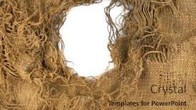  Presentation with canvas - Slides having old-textured-canvas-background-worn background and a coral colored foreground