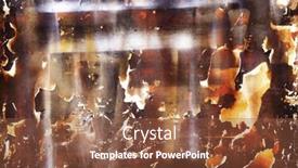  Presentation with design work - Colorful PPT layouts enhanced with old textured wall background ready backdrop and a tawny brown colored foreground