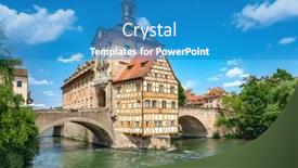  Presentation with town hall - PPT theme featuring old-town-hall-in-bamberg and a  colored foreground