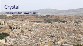  Presentation with fes - Cool new presentation with old town of fes morocco backdrop and a  colored foreground