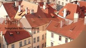  Presentation with czech republic - Slides featuring old-town-square-prague-czech background and a red colored foreground