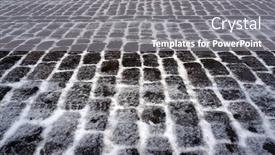  Presentation with pavement - Presentation design enhanced with old-traditional-stone-pavement-covered background and a gray colored foreground