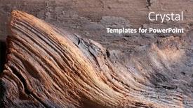  Presentation with rough - Amazing PPT layouts having old-tree-trunk-thrown-out backdrop and a gray colored foreground