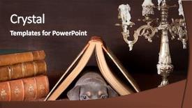  Presentation with aircraft six sigma - Theme enhanced with old under an open book background and a tawny brown colored foreground