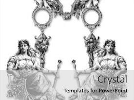 Old Victorian Frame And Two PPT template 7 | CrystalGraphics
