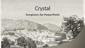  Presentation with palestine - PPT layouts enhanced with old view of bethlehem palestine background and a light gray colored foreground