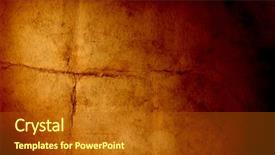  Presentation with old brown paper texture - Presentation having old vintage brown burned paper background and a crimson colored foreground