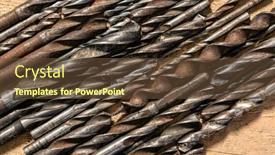  Presentation with hand tools - Presentation with old-vintage-hand-tools-set background and a tawny brown colored foreground