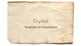  Presentation with vintage paper - Audience pleasing presentation theme consisting of old-vintage-paper-background-isolated backdrop and a lemonade colored foreground