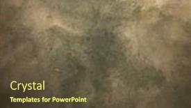  Presentation with vintage retro - PPT theme with old-vintage-retro-rough-concrete background and a tawny brown colored foreground