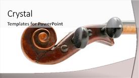  Presentation with old big bike on white - PPT layouts featuring old violin isolated on white background and a white colored foreground