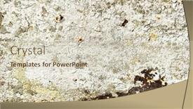  Presentation with creative - Presentation theme having old-wall-background-useful background and a soft green colored foreground