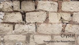  Presentation with an old age abuse - Cool new theme with old wall with aged adobe backdrop and a mint green colored foreground