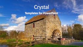  Presentation with water environment in canals - Audience pleasing presentation consisting of old water mill in co backdrop and a ocean colored foreground