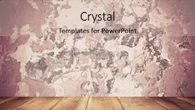  Presentation with cement paint - Amazing presentation design having old weathered dark stucco black backdrop and a soft green colored foreground