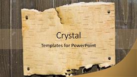  Presentation with old west - Colorful theme enhanced with old west wanted poster - blank bark on wooden background backdrop and a lemonade colored foreground