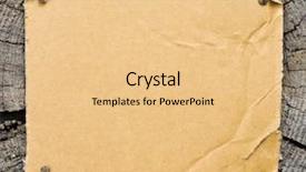  Presentation with old west wanted - Beautiful PPT theme featuring old west wanted poster - torn cardboard on wooden background backdrop and a lemonade colored foreground