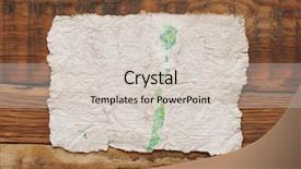  Presentation with history old paper - Theme featuring old white paper sheet background and a lemonade colored foreground