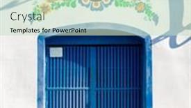  Presentation with cellar - Presentation theme with old-wine-cellar-in-bzenec background and a soft green colored foreground