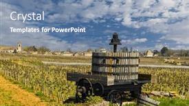  Presentation with press - Presentation enhanced with old-wine-press-cote-de and a teal colored foreground