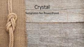  Presentation with old ship - Cool new slide deck with old wood and burlap backdrop and a light gray colored foreground