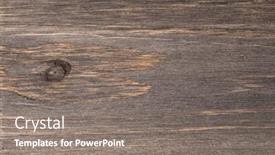  Presentation with wood texture - Slide deck enhanced with old-wood-background-antique-texture background and a gray colored foreground