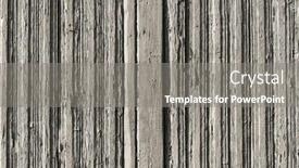  Presentation with old wood planks - PPT theme with old-wood-background-wooden-planks background and a gray colored foreground