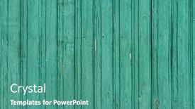  Presentation with old wood planks - Theme consisting of old-wood-background-wooden-planks background and a teal colored foreground